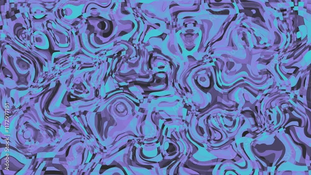 purple and blue abstract psychedelic liquid mixing animated background purple and blue abstract psychedelic liquid mixing animated background