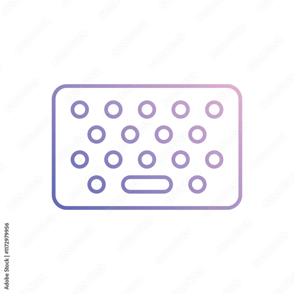Keyboard icon. Computer hardware icon design. vector graphic Keyboard icon. Computer hardware icon design. vector graphic