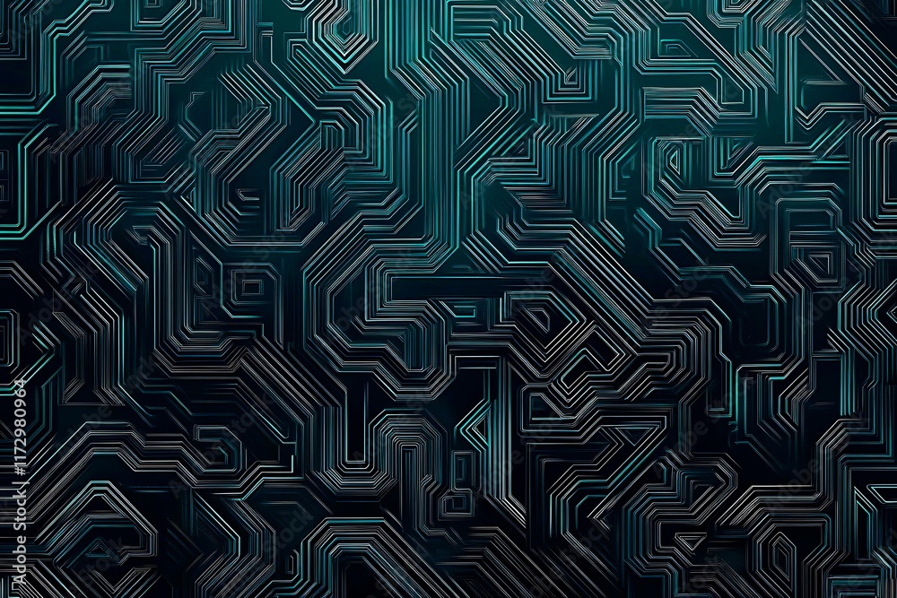 Abstract close-up of a glowing blue digital circuit board, showcasing intricate connections and technological design on a black background.
Abstract close-up of a glowing blue digital circuit board, showcasing intricate connections and technological design on a black background.