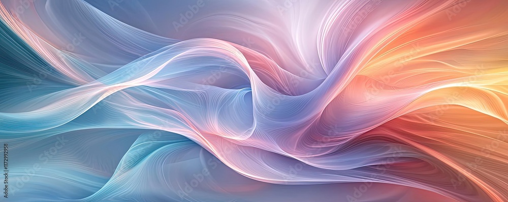 Pastel abstract background concept. Vibrant abstract waves of color create a serene and dynamic visual experience. Pastel abstract background concept. Vibrant abstract waves of color create a serene and dynamic visual experience.