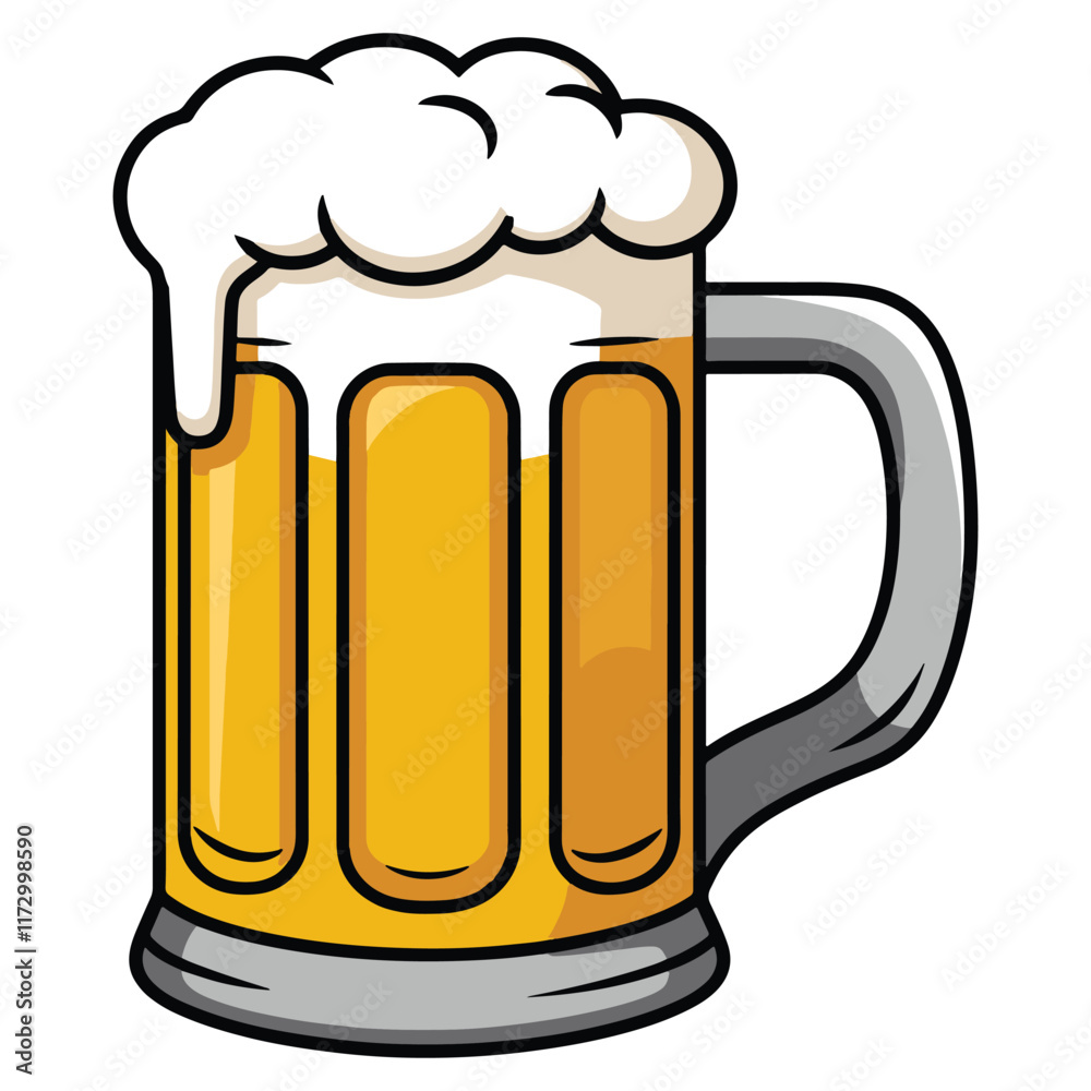 International beer day illustration International beer day illustration