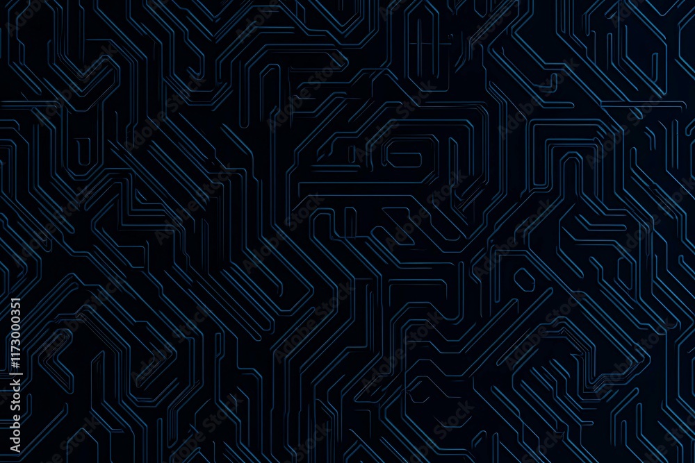 Abstract close-up of a glowing blue digital circuit board, showcasing intricate connections and technological design on a black background.
Abstract close-up of a glowing blue digital circuit board, showcasing intricate connections and technological design on a black background.