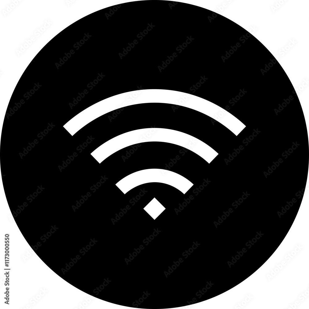 Wifi wireless internet signal flat and line icon. Internet connection symbol. Communication black vector isolated on transparent background. Wifi wireless internet signal flat and line icon. Internet connection symbol. Communication black vector isolated on transparent background.