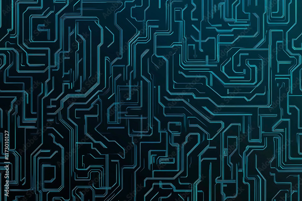 Abstract close-up of a glowing blue digital circuit board, showcasing intricate connections and technological design on a black background.
Abstract close-up of a glowing blue digital circuit board, showcasing intricate connections and technological design on a black background.