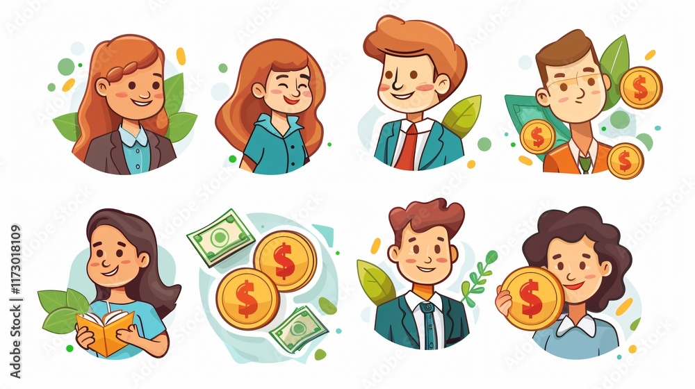 Professional Referral and Affiliate Program Stickers and Badges Collection for Marketing Professional Referral and Affiliate Program Stickers and Badges Collection for Marketing