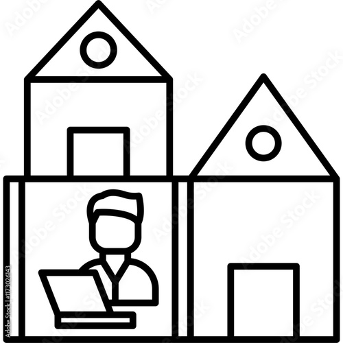 Remote Job Icon