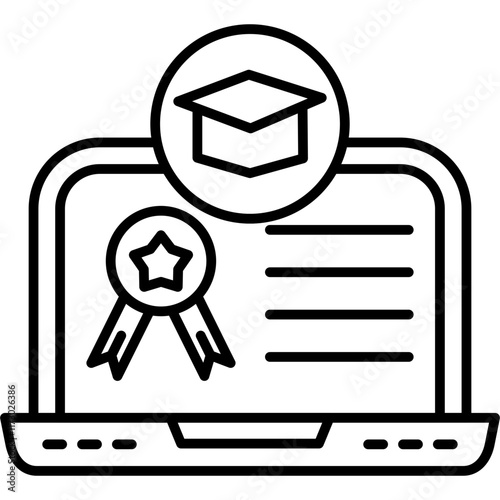 E Learning Icon