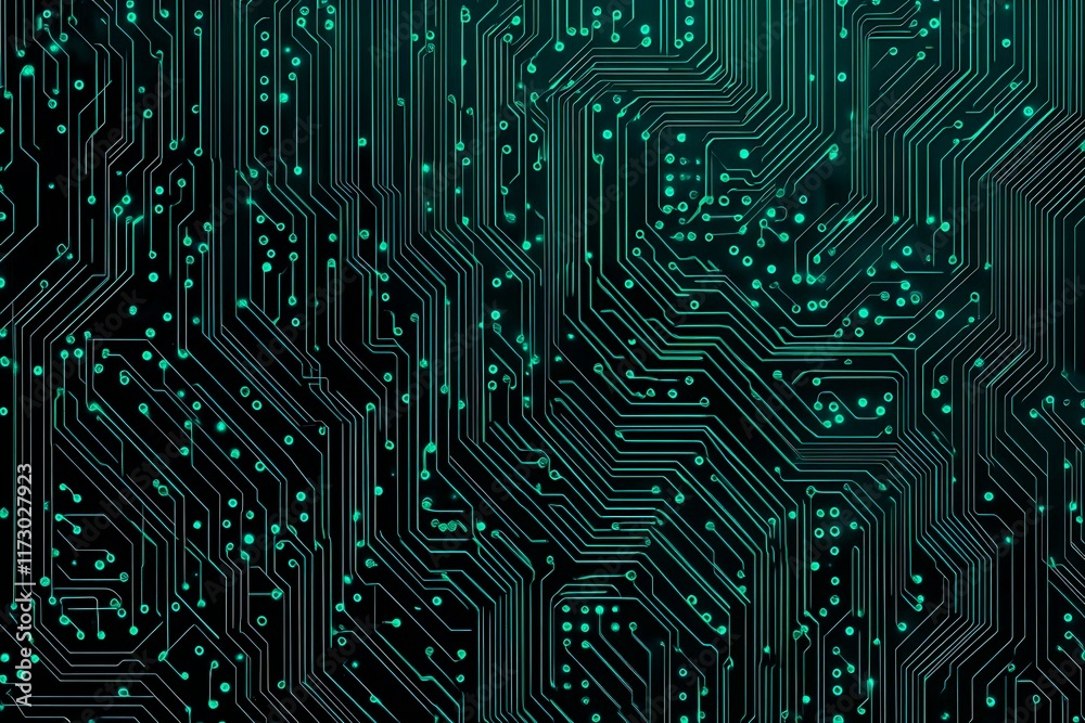 Abstract close-up of a glowing blue digital circuit board, showcasing intricate connections and technological design on a black background.
Abstract close-up of a glowing blue digital circuit board, showcasing intricate connections and technological design on a black background.