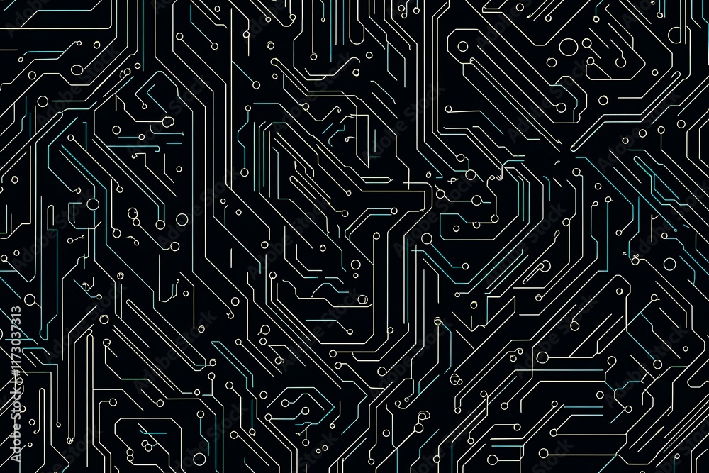 Abstract close-up of a glowing blue digital circuit board, showcasing intricate connections and technological design on a black background.
Abstract close-up of a glowing blue digital circuit board, showcasing intricate connections and technological design on a black background.