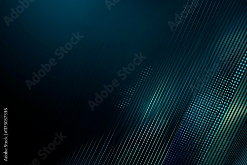 Abstract close-up of a glowing blue digital circuit board  showcasing intricate connections and technological design on a black background. 