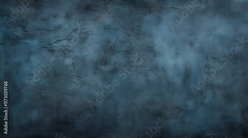 Digital retro dark blue textured graphics poster background