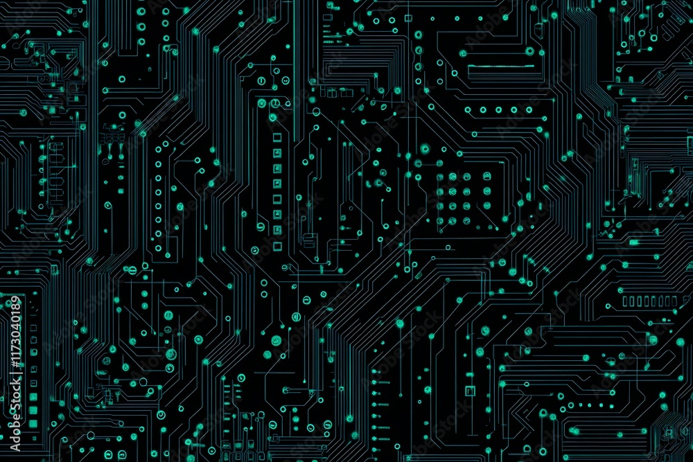 Abstract close-up of a glowing blue digital circuit board, showcasing intricate connections and technological design on a black background.
Abstract close-up of a glowing blue digital circuit board, showcasing intricate connections and technological design on a black background.