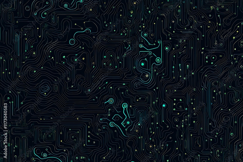 Abstract close-up of a glowing blue digital circuit board, showcasing intricate connections and technological design on a black background.
Abstract close-up of a glowing blue digital circuit board, showcasing intricate connections and technological design on a black background.