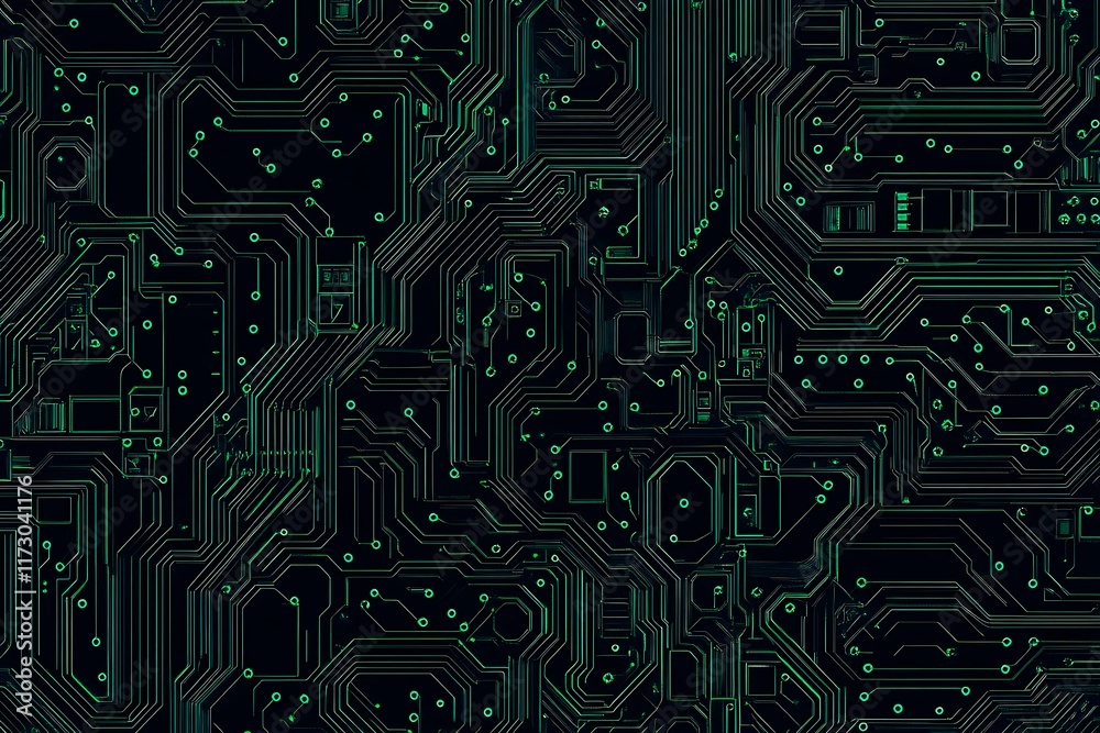 Abstract close-up of a glowing blue digital circuit board, showcasing intricate connections and technological design on a black background.
Abstract close-up of a glowing blue digital circuit board, showcasing intricate connections and technological design on a black background.