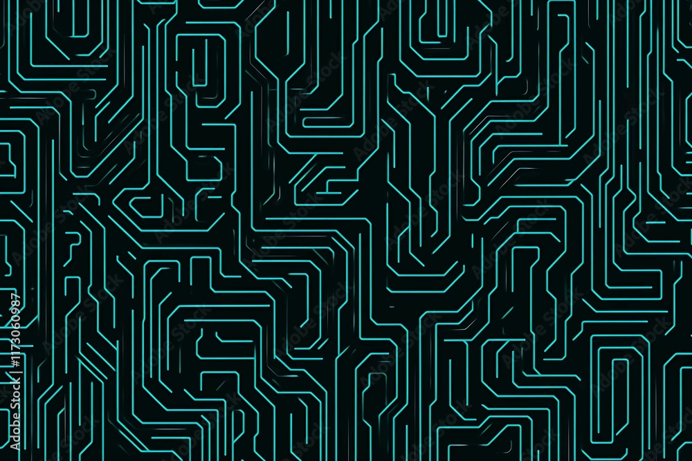 Abstract close-up of a glowing blue digital circuit board, showcasing intricate connections and technological design on a black background.
Abstract close-up of a glowing blue digital circuit board, showcasing intricate connections and technological design on a black background.