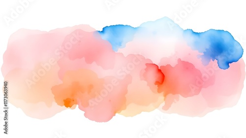 watercolor hand painted background