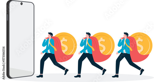 commercial illustrator, business concept
