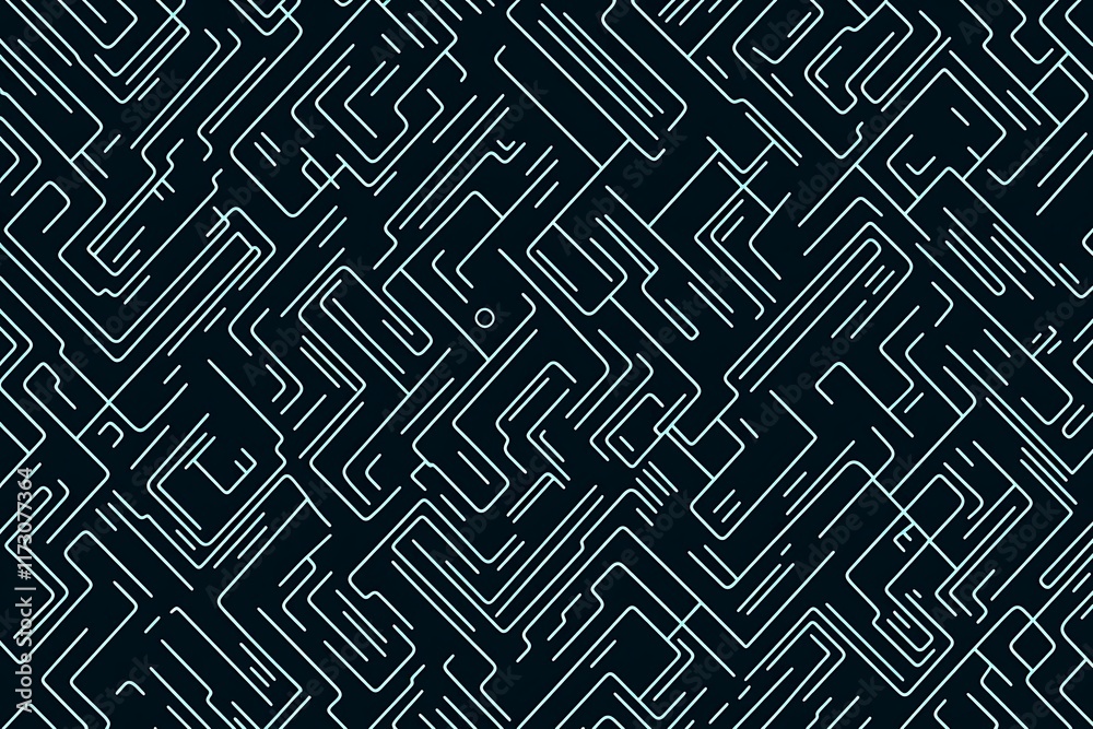 Abstract close-up of a glowing blue digital circuit board, showcasing intricate connections and technological design on a black background.
Abstract close-up of a glowing blue digital circuit board, showcasing intricate connections and technological design on a black background.
