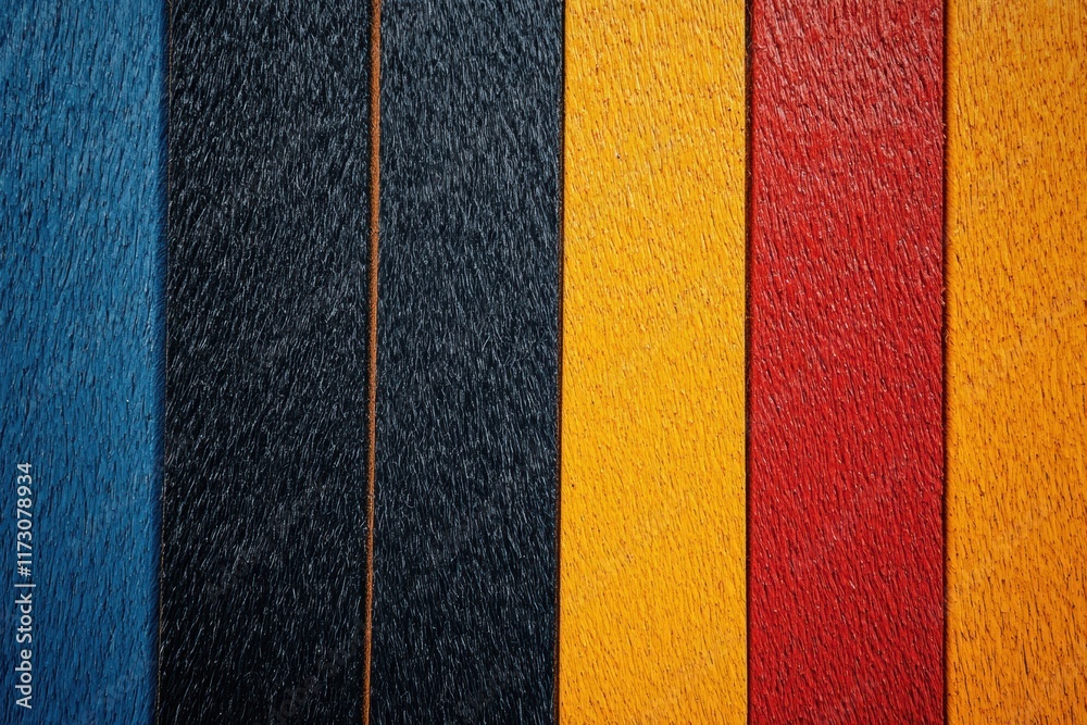 Fototapeta premium Colored stripes on a textured surface