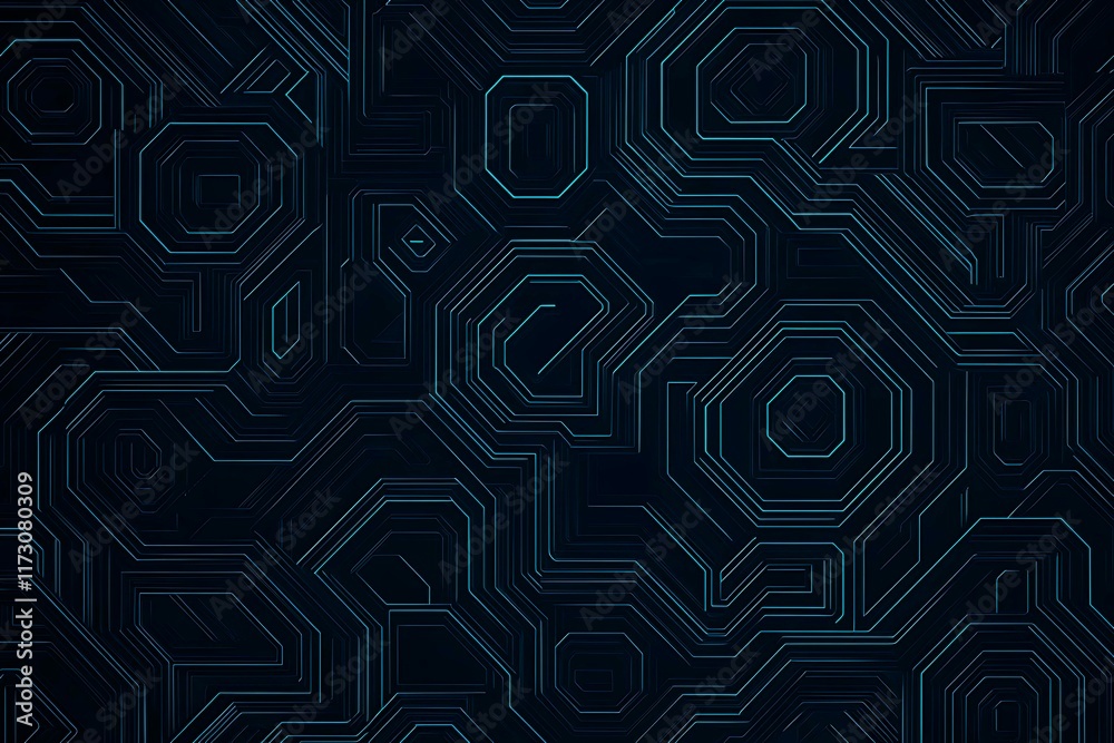 Abstract close-up of a glowing blue digital circuit board, showcasing intricate connections and technological design on a black background.
Abstract close-up of a glowing blue digital circuit board, showcasing intricate connections and technological design on a black background.