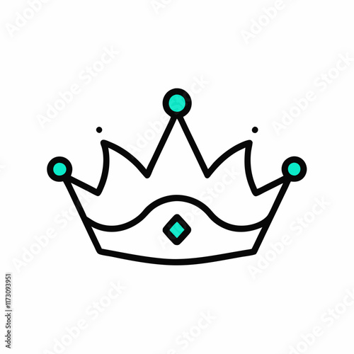 crown icon on white