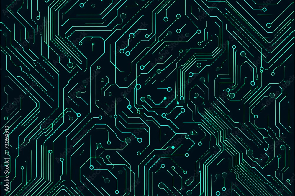 Abstract close-up of a glowing blue digital circuit board, showcasing intricate connections and technological design on a black background.
Abstract close-up of a glowing blue digital circuit board, showcasing intricate connections and technological design on a black background.
