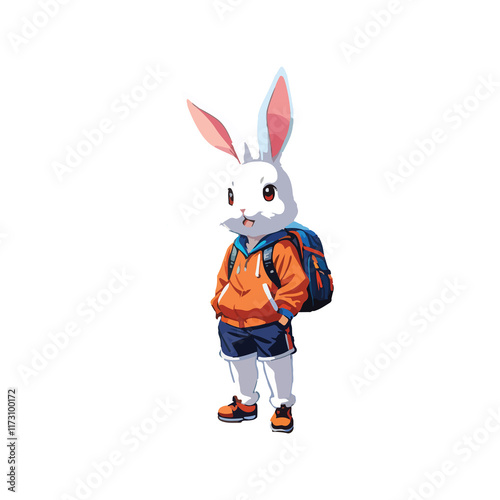 cute cartoon bunny