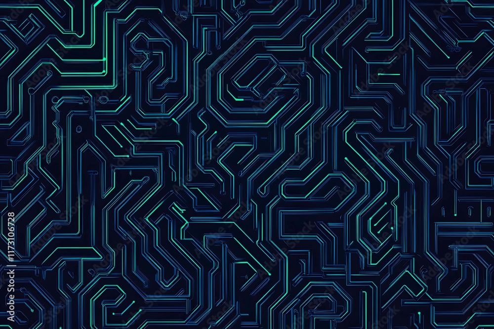 Abstract close-up of a glowing blue digital circuit board, showcasing intricate connections and technological design on a black background.
Abstract close-up of a glowing blue digital circuit board, showcasing intricate connections and technological design on a black background.