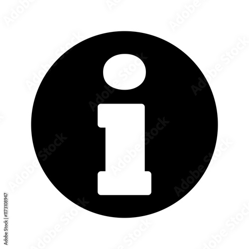 Information icon design template