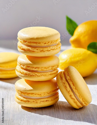 Macarons de limon
