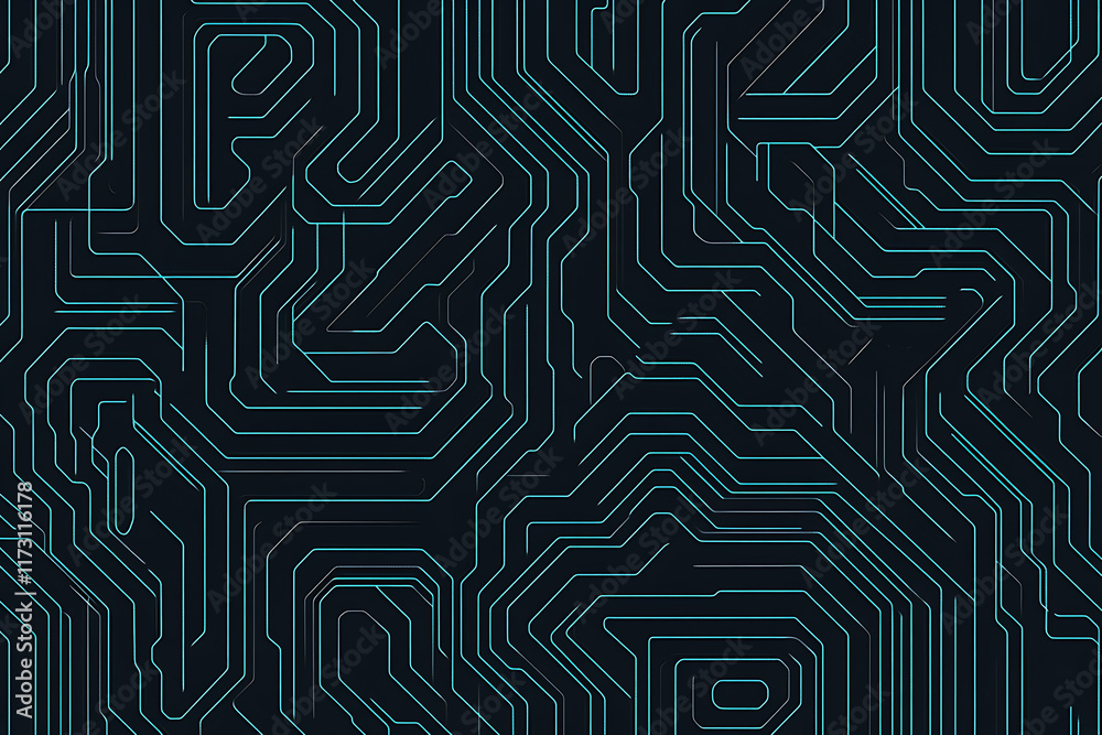 Abstract close-up of a glowing blue digital circuit board, showcasing intricate connections and technological design on a black background.
Abstract close-up of a glowing blue digital circuit board, showcasing intricate connections and technological design on a black background.