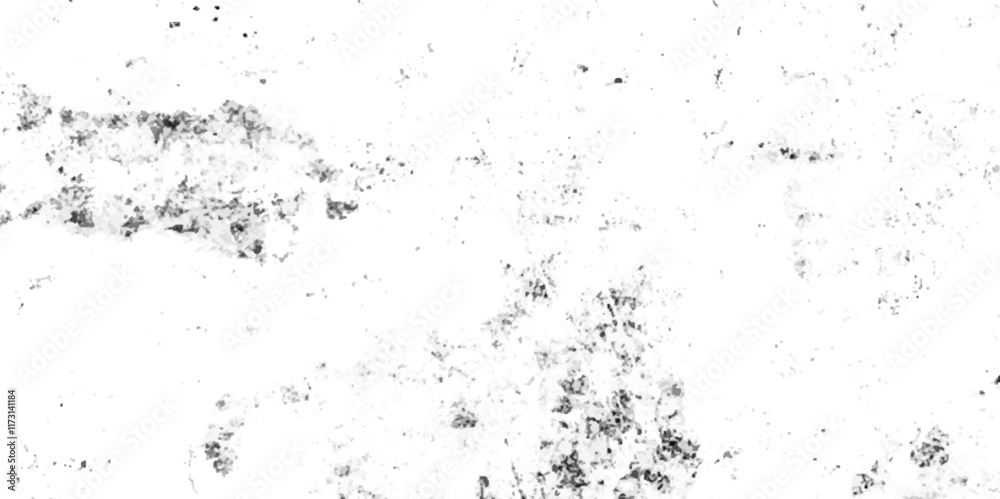 Monochrome black and white ink effect water color illustration,old concrete wall. Illustration grunge texture vector, Black and white grunge seamless texture,Black dust explosion isolate.