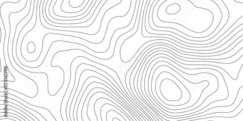 Background of topographic line contour map,Vintage outdoors style. World map Template,Luxury black abstract line art,web, geographic grid map vector illustration.vector geographic contour mounted map,