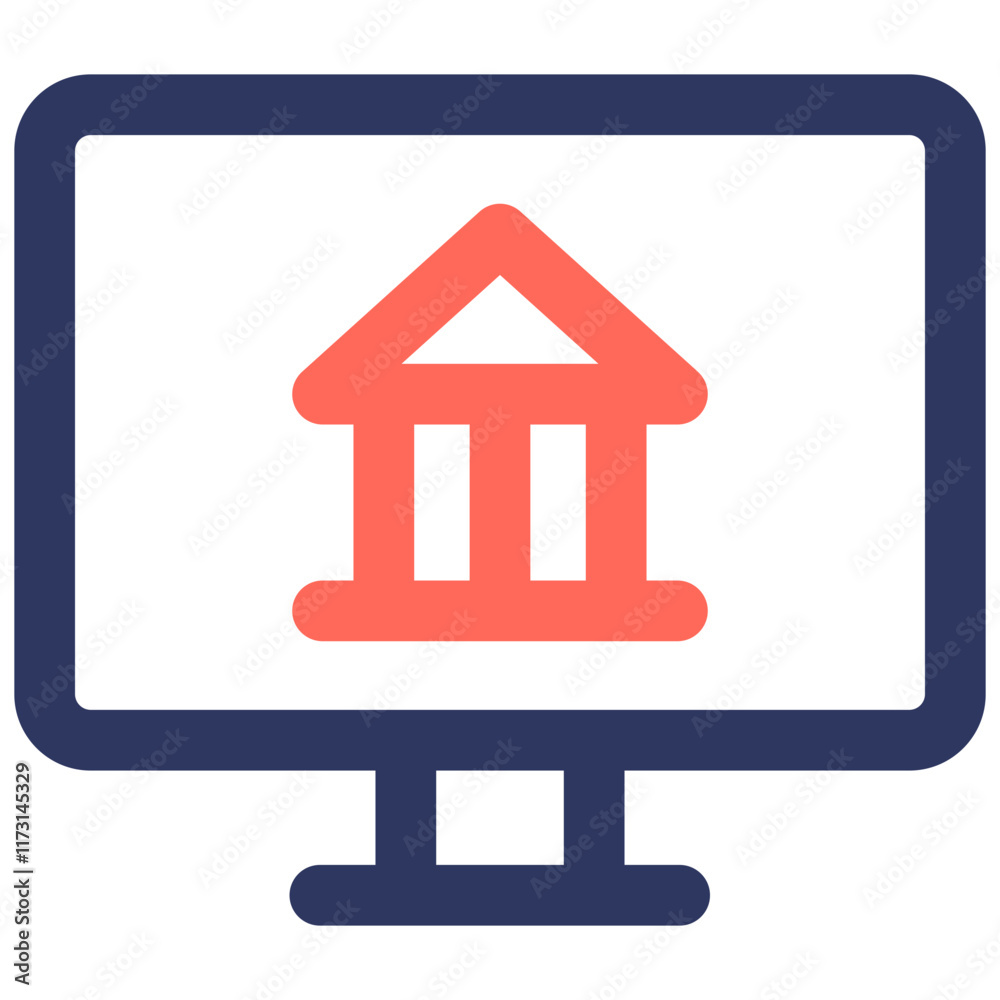Fototapeta premium Online Banking