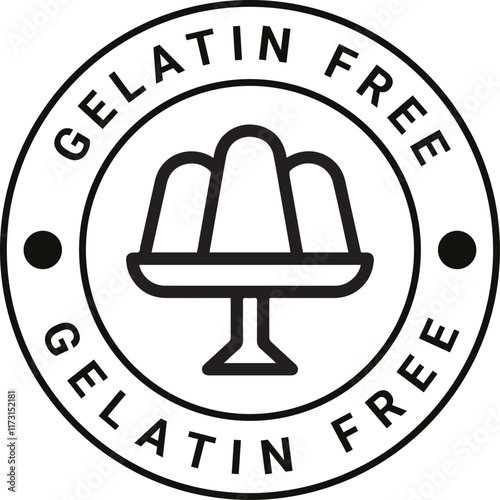 gelatin free icon