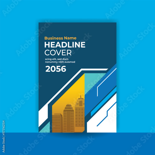  bauhaus, modern cover design, geometric, financial report cover, annual report cover design, promotion template, marketing kit, flayer design, pamphlet