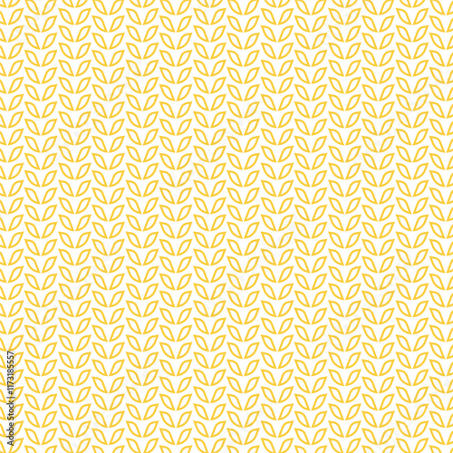 Wheat pattern wallpaper. Oat symbol. Rice sign. Rice pattern wallpaper.