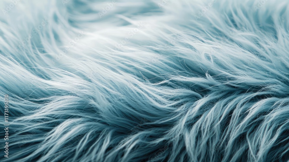 Obraz premium Soft abstract background concept. Soft and fluffy light blue fur texture perfect for backgrounds and design projects.