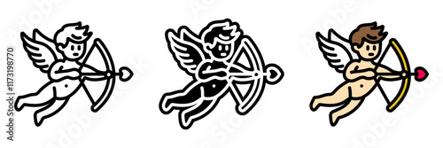 Cupid is the playful matchmaker of love, shooting arrows to unite hearts and spark romantic connections.