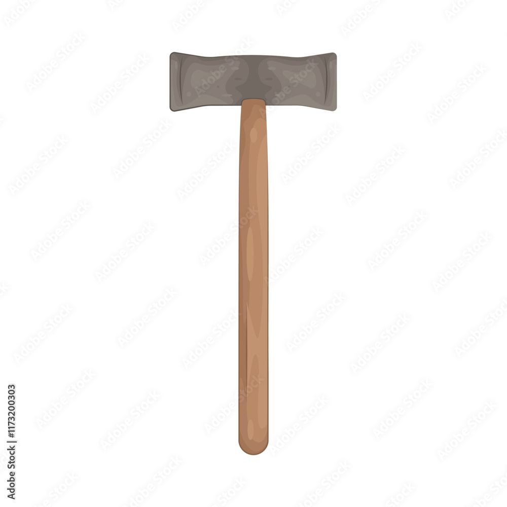 Illustration of Blacksmith Hammer Illustration of Blacksmith Hammer