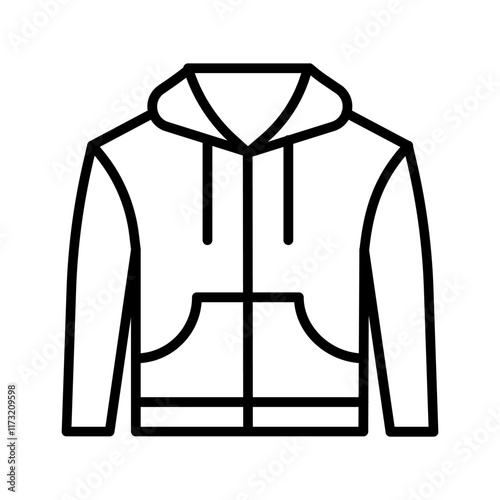 Hoodie Vector Icon