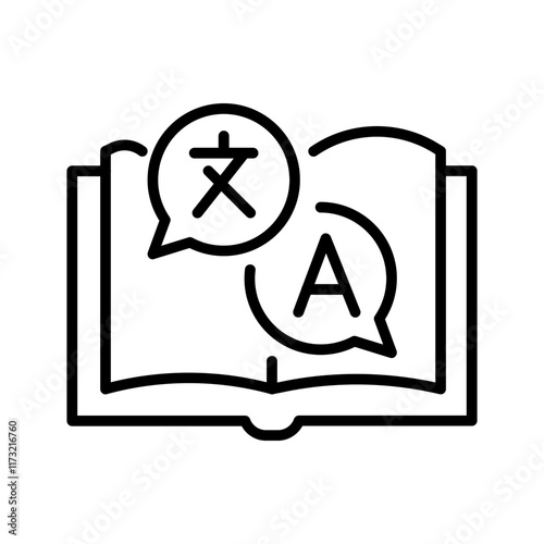 Reading Vector Icon