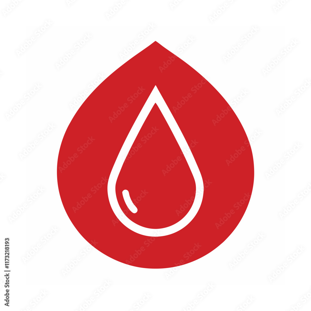 drop of blood drop of blood