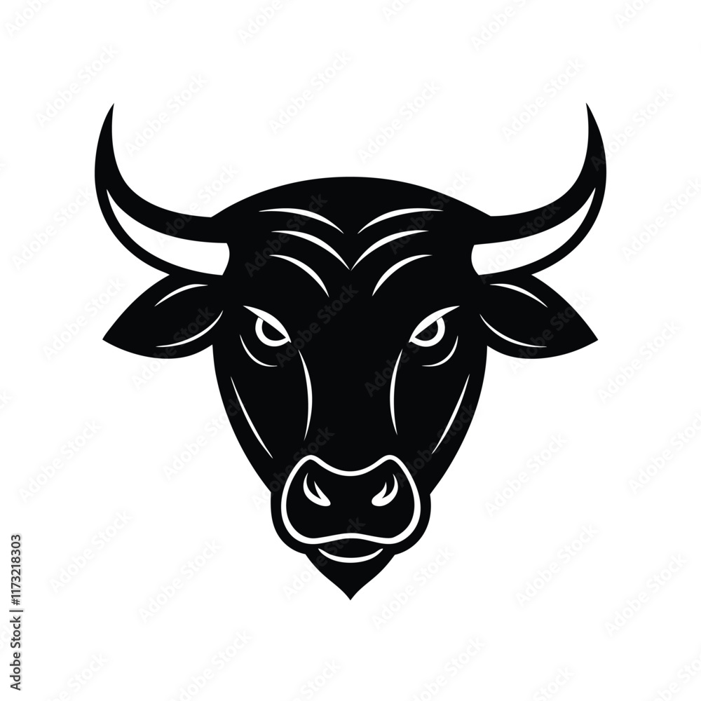 black and white bull black and white bull