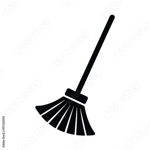 broom and dustpan
