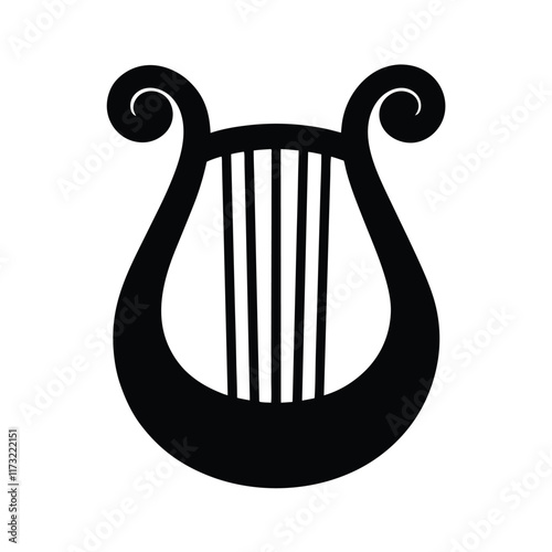illustration of a silhouette of an chair