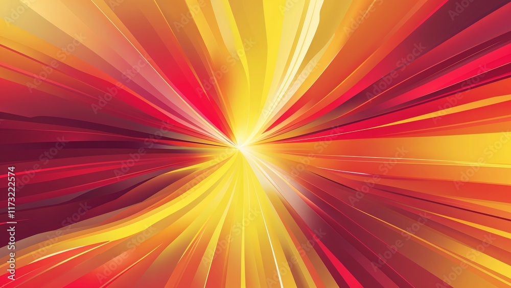 Obraz premium A Vibrant Panoramic Web Banner Featuring Bold Colors, Dynamic Shapes, and Engaging Visual Elements, Perfect for Capturing Attention and Creating a Strong Impact