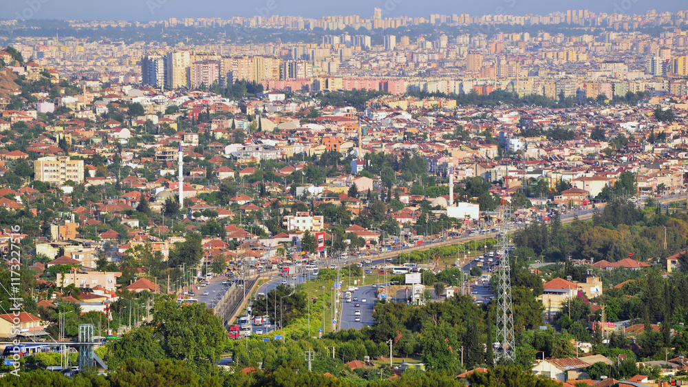 Fototapeta premium A view from Antalya, Turkey