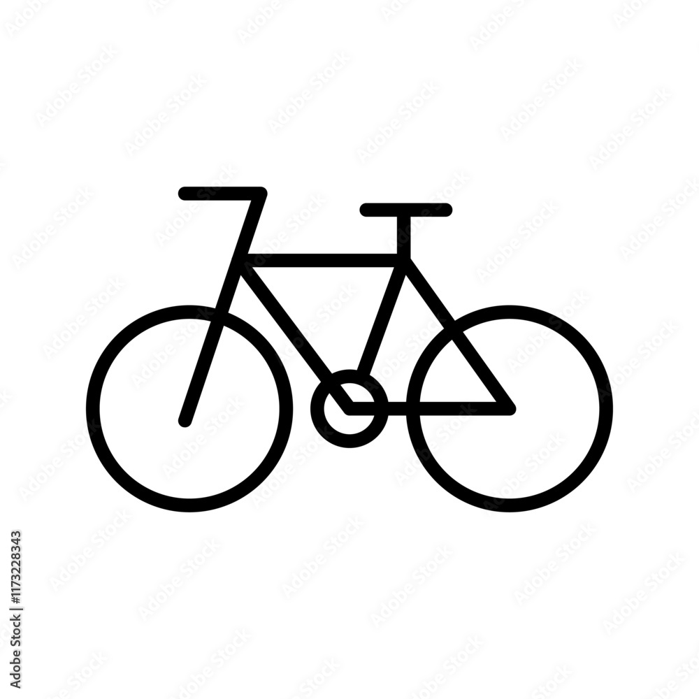 Fototapeta premium Cycling Vector Icon
