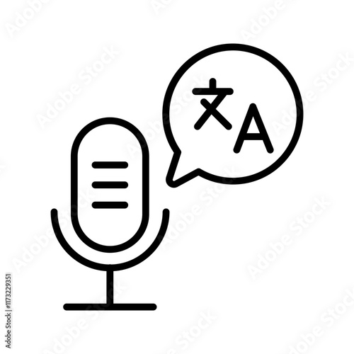 Translator Vector Icon